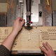 Illustration for article titled These Scarves Are Woven Music, Made With Patterns From Organ Punchcards